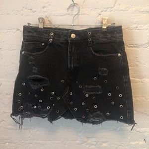Studded Zara miniskirt